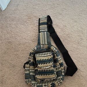 Patterned Sling Bag